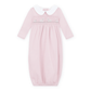 Bunny Love Classics Smocked Gathered Gown - Pink - Magnolia BabyGown