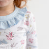 Bunny Love Ruffle Pajamas - Magnolia BabyLong Pajamas