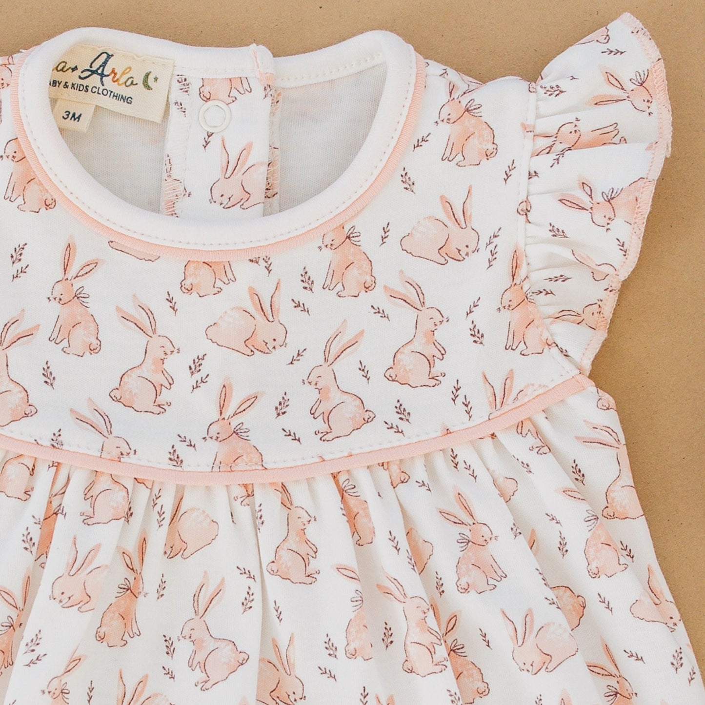 Bunny Patch Bubble - Pink - Luna and ArloBubble