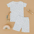 Bunny Patch Short Pajamas - Light Blue - Luna and ArloShort Pajamas