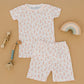Bunny Patch Short Pajamas - Pink - Luna and ArloShort Pajamas