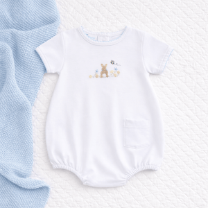 Bunny's Basket Bubble - Light Blue - Magnolia BabyBubble