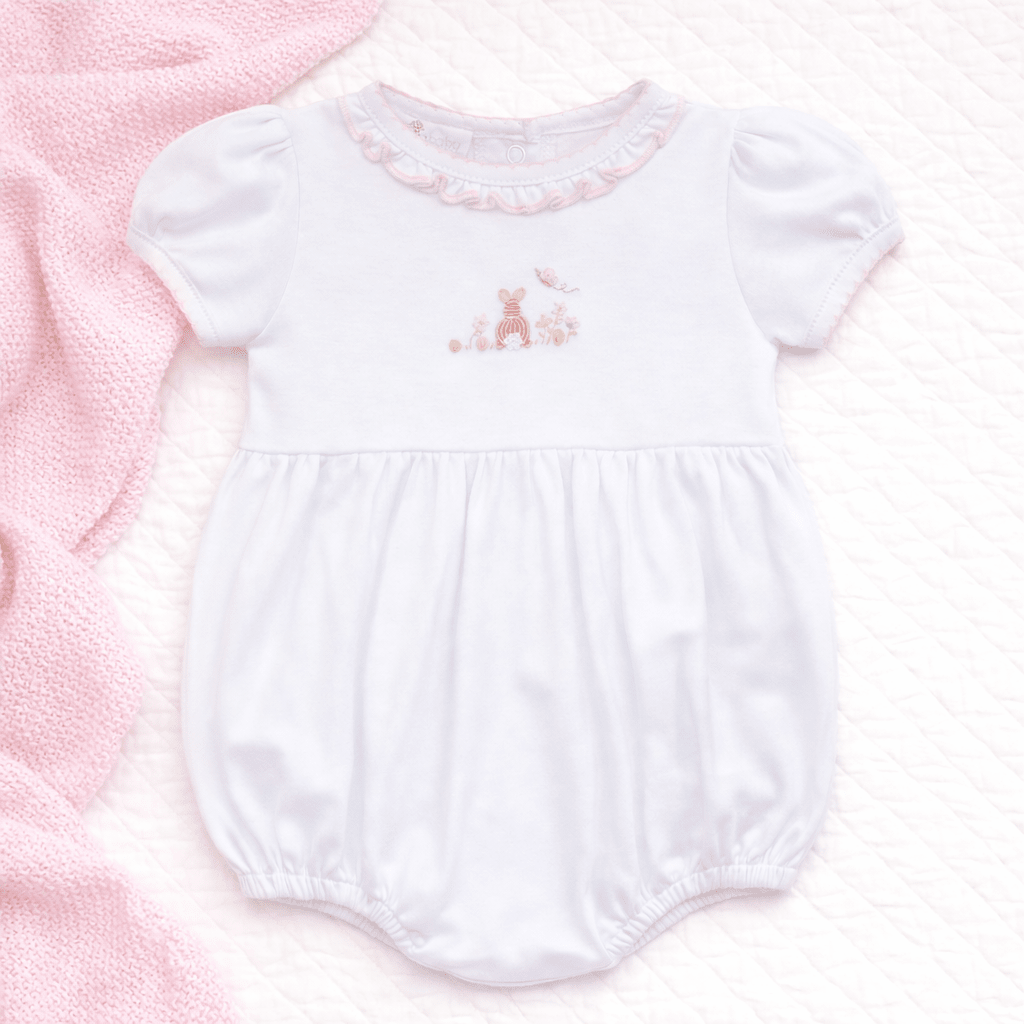 Bunny's Basket Bubble - Pink - Magnolia BabyBubble