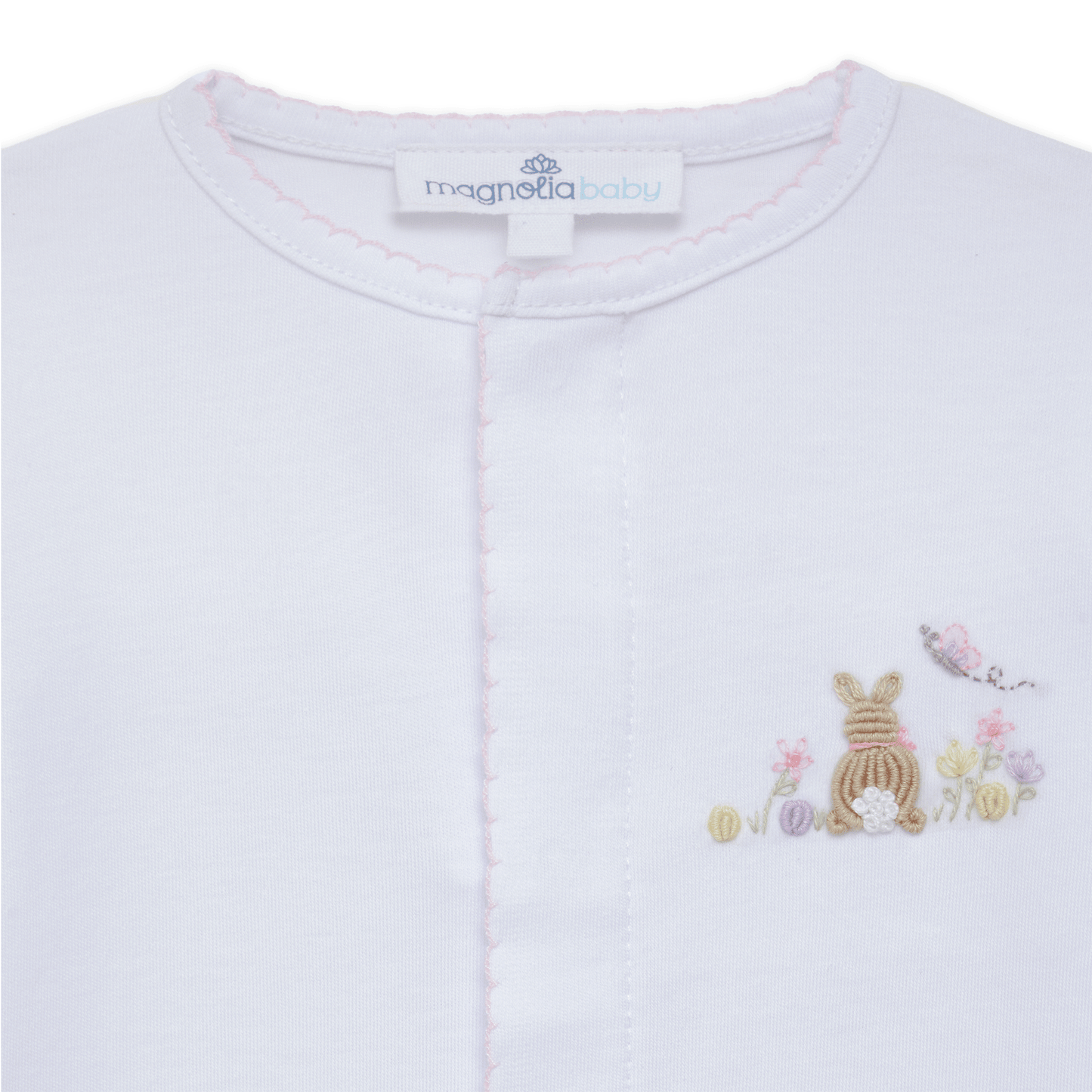 Bunny's Basket Converter - Pink - Magnolia BabyConverter Gown