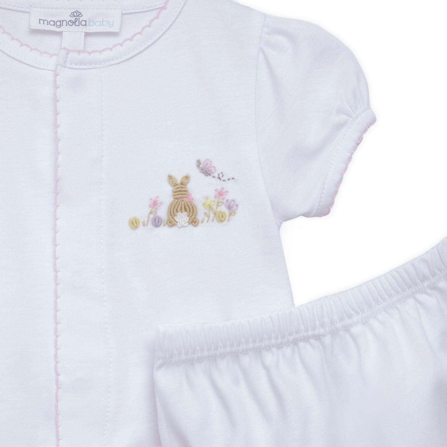 Bunny's Basket Diaper Cover Set - Pink - Magnolia BabyDiaper Cover