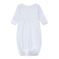 Bunny's Basket Gathered Gown - Light Blue - Magnolia BabyGown