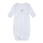 Bunny's Basket Gathered Gown - Pink - Magnolia BabyGown