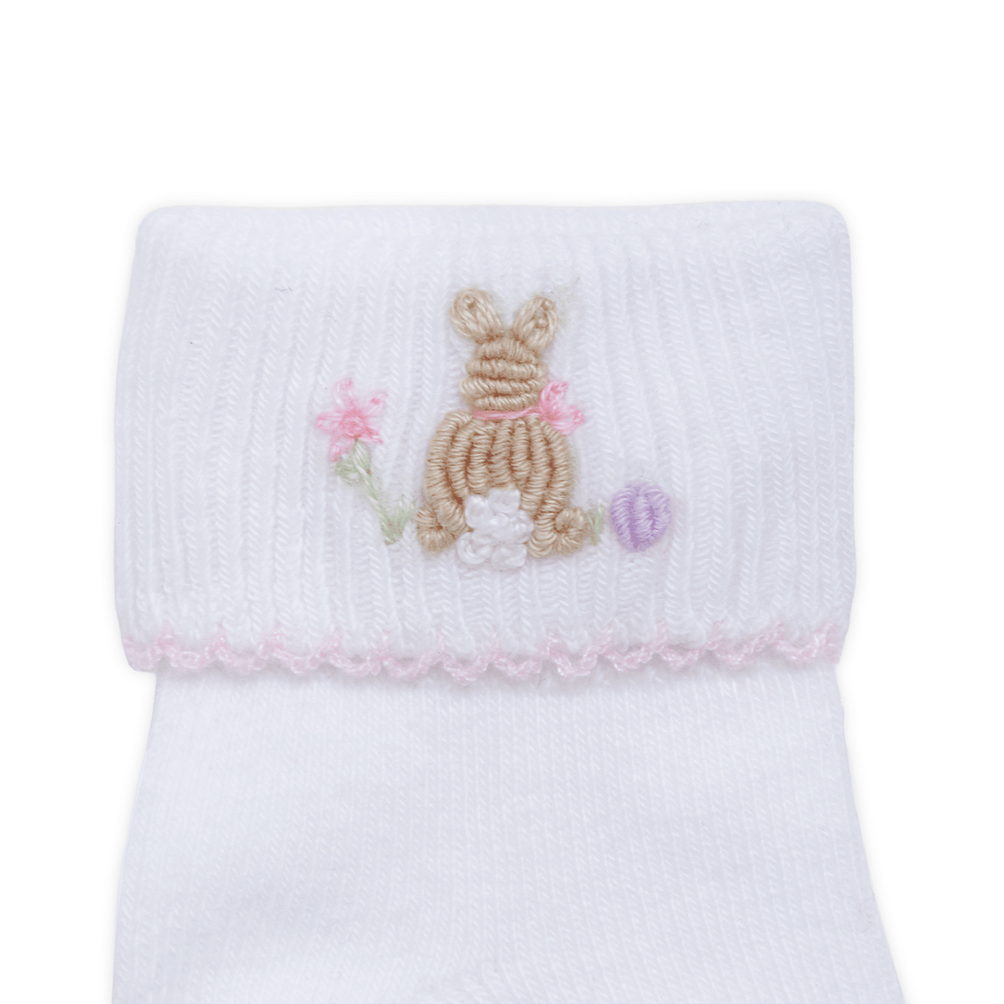 Bunny's Basket Socks - Pink - Magnolia BabySocks