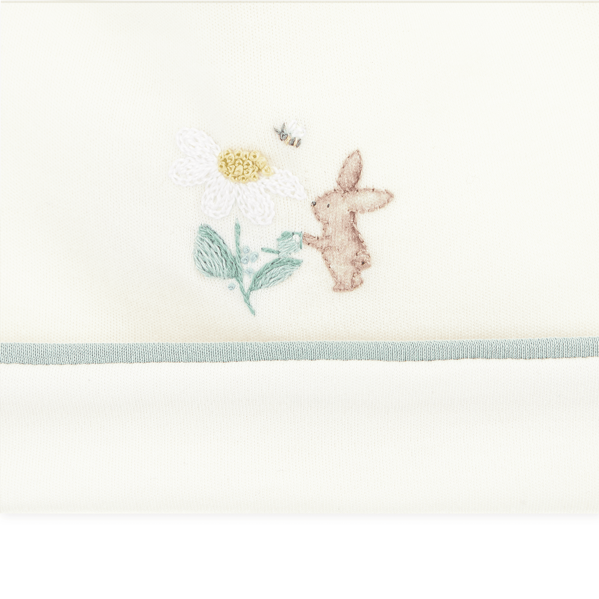 Bunny's Daisy Garden Embroidered Hat - Magnolia BabyHat
