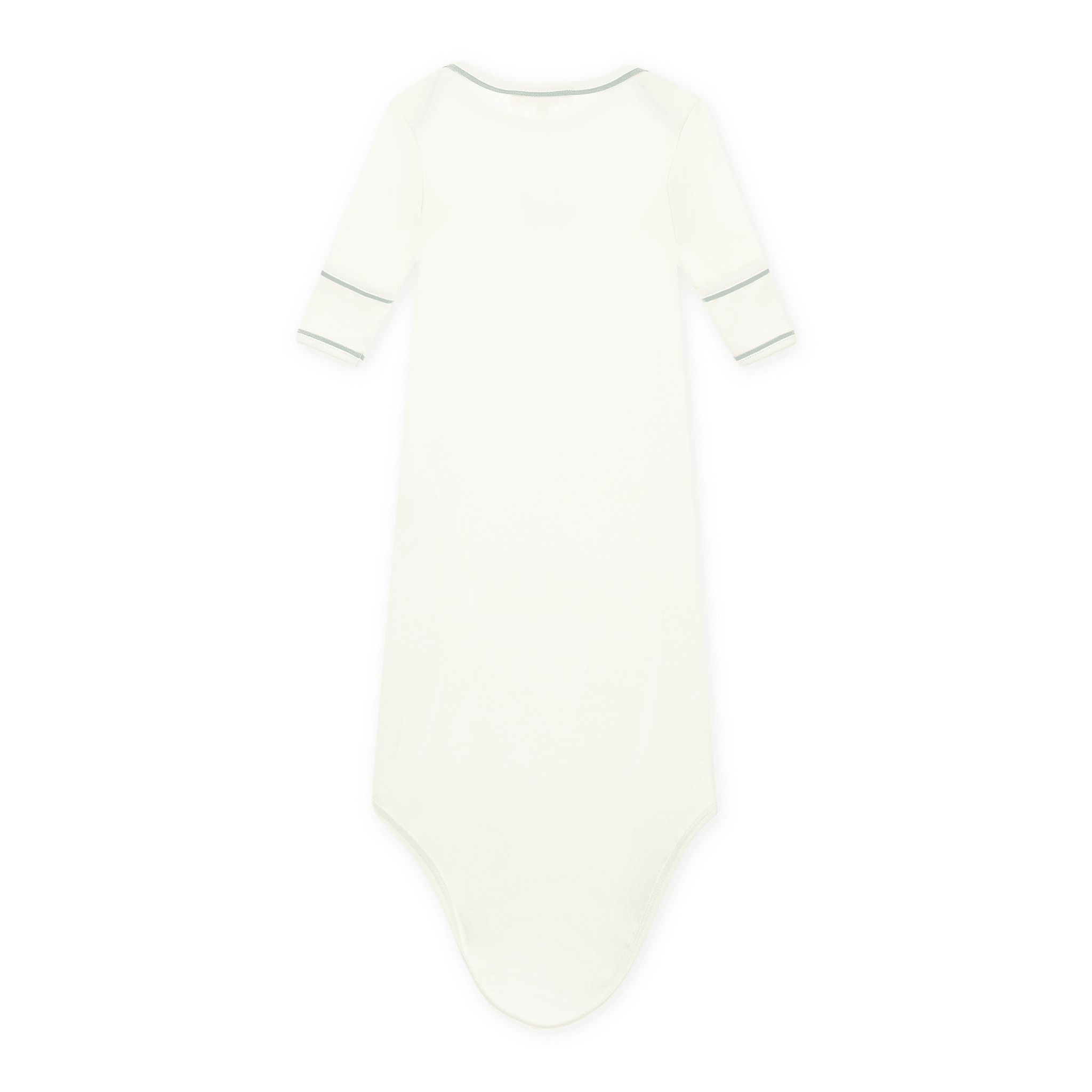 Luna and Arlo_Bunny's Daisy Garden Hand-Embroidered Knot Gown_2