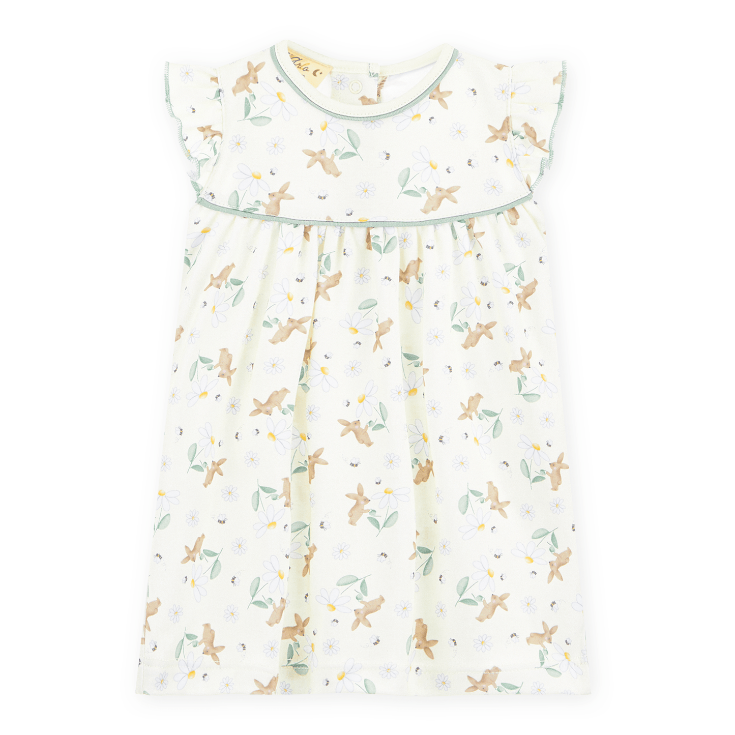 Luna and Arlo_Bunny's Daisy Garden Print Dress_3