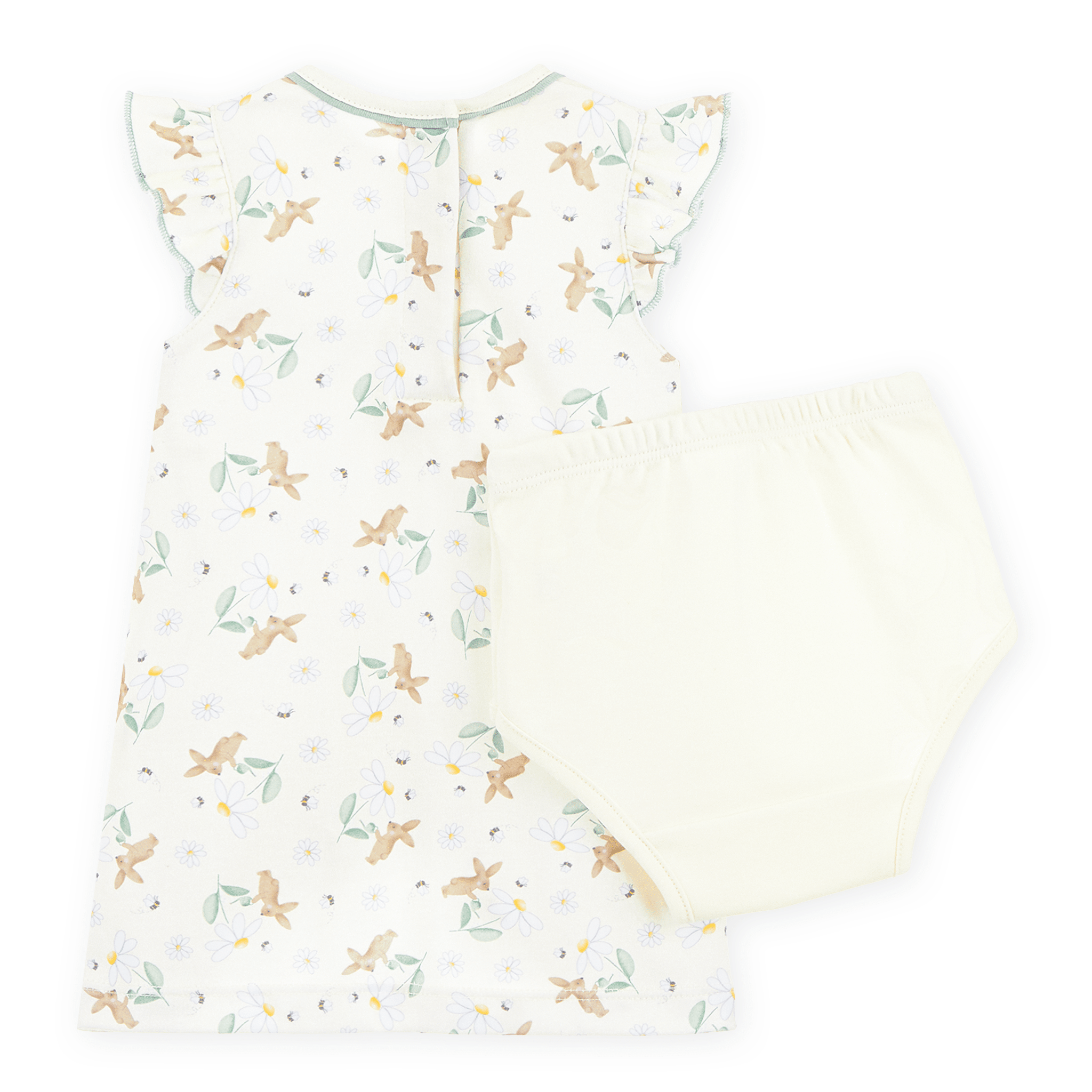 Luna and Arlo_Bunny's Daisy Garden Print Dress_2
