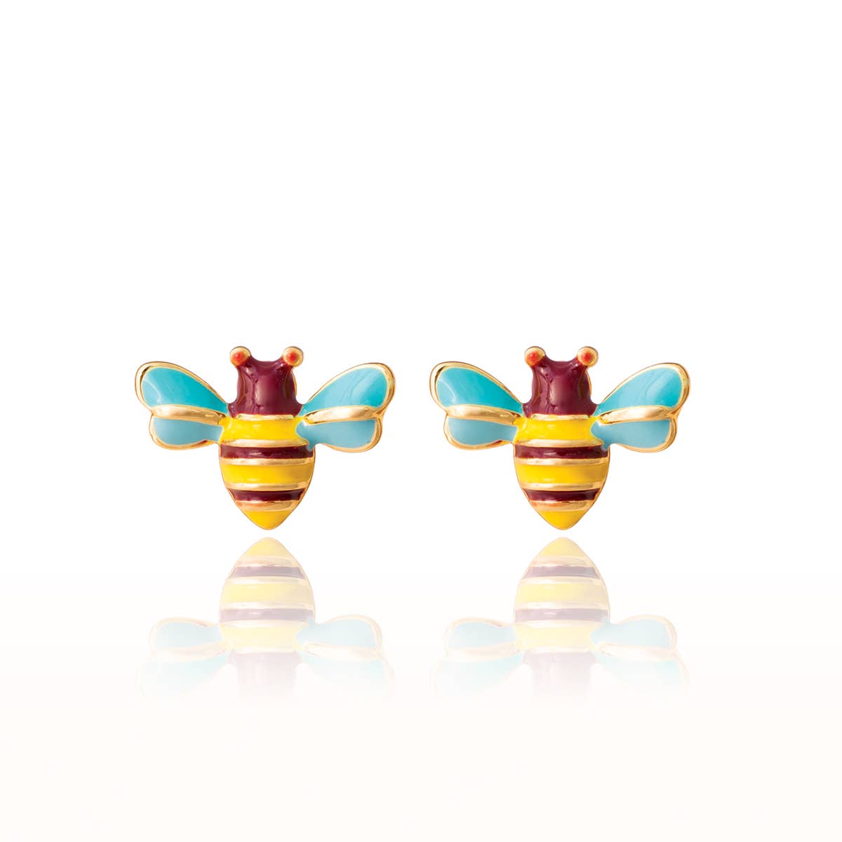 Buzzing Bee Pierced Earrings - Magnolia BabyEarrings