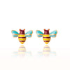Buzzing Bee Pierced Earrings - Magnolia BabyEarrings