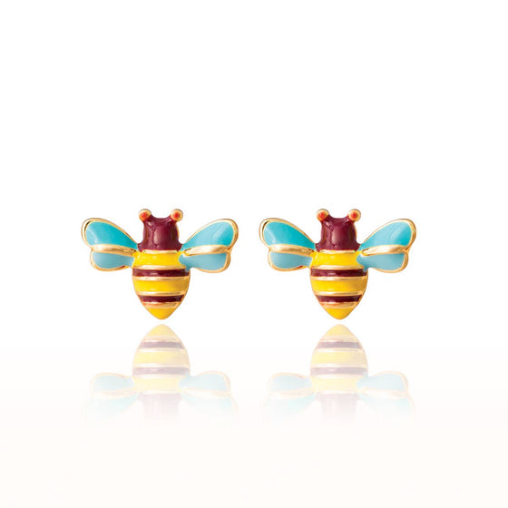 Buzzing Bee Pierced Earrings - Magnolia BabyEarrings
