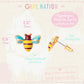 Buzzing Bee Pierced Earrings - Magnolia BabyEarrings