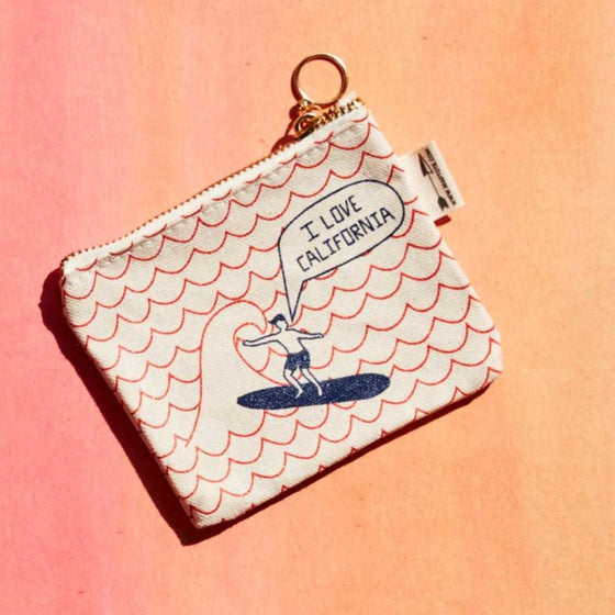 California Coin Pouch - Magnolia BabyCoin Pouch