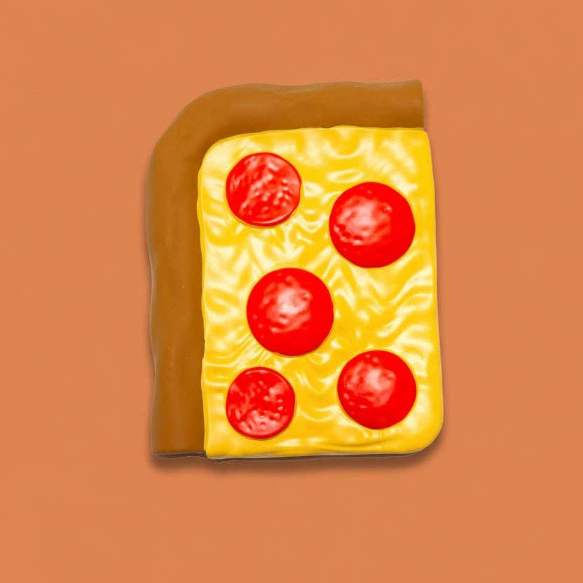 Cameron’s Corner Pepperoni Slice Teether - Magnolia BabyTeether