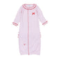 Candy Cane Lane Embroidered Ruffle Converter - Magnolia BabyConverter Gown