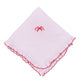 Candy Cane Lane Embroidered Ruffle Receiving Blanket - Magnolia BabyReceiving Blanket