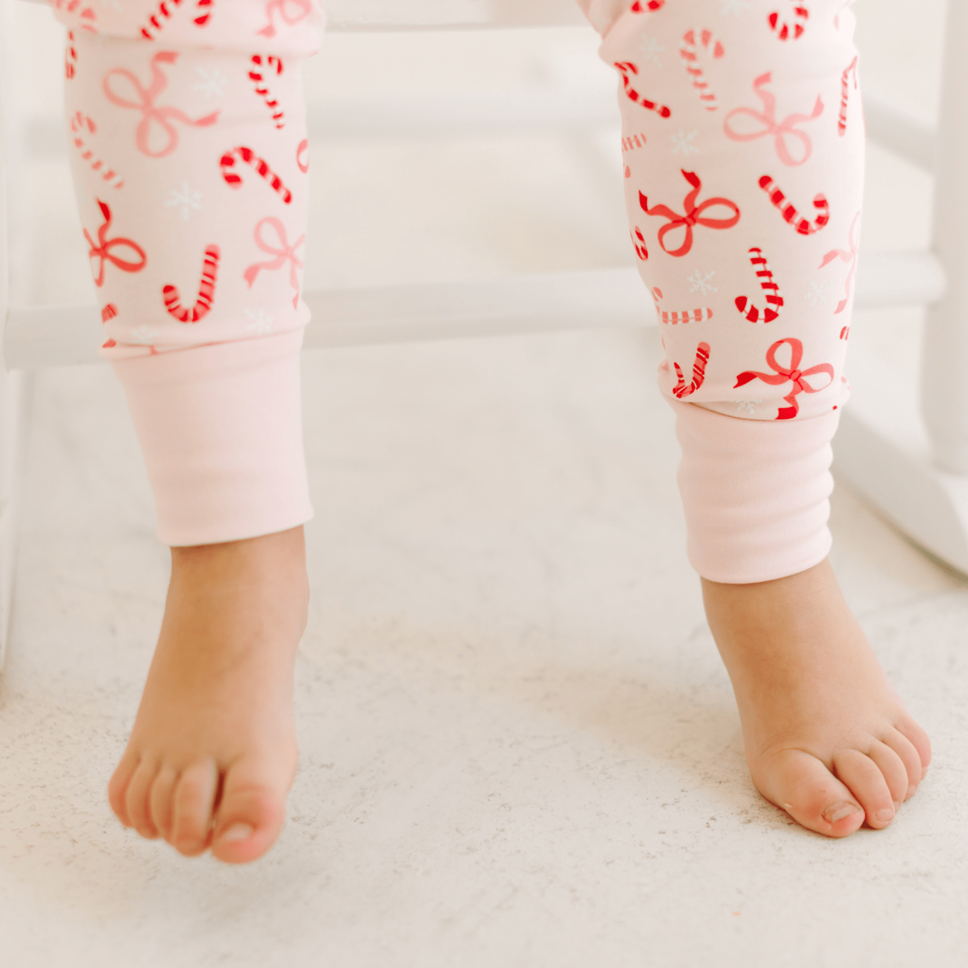 Candy Cane Lane Long Pajamas - Magnolia BabyLong Pajamas