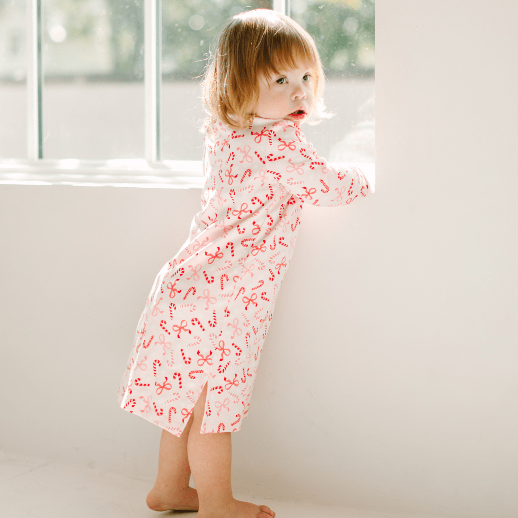 Candy Cane Lane Nightdress - Magnolia BabyNightdress