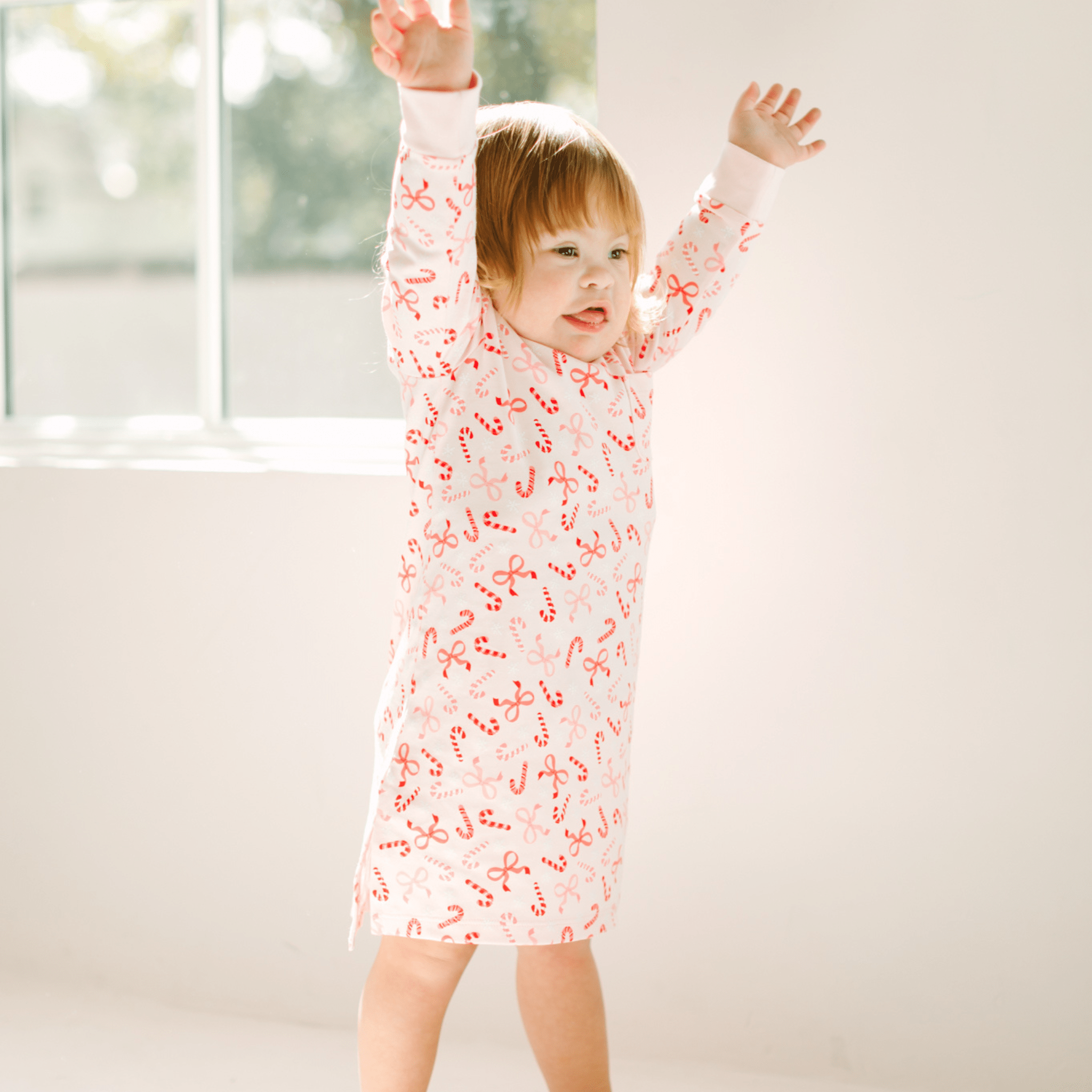 Candy Cane Lane Nightdress - Magnolia BabyNightdress