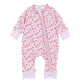 Candy Cane Lane Print Zip Playsuit - Magnolia BabyPlaysuit