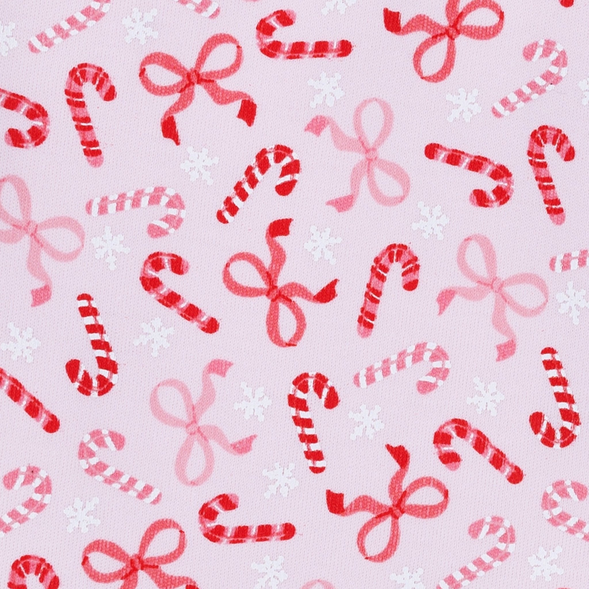 Candy Cane Lane Print Zip Playsuit - Magnolia BabyPlaysuit