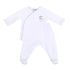 Carousel Embroidered X - Tee Footed Pant Set - Silver - Magnolia Baby2pc Pant Set