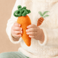 Carrot Hand Crocheted Rattle - Magnolia BabyRattle