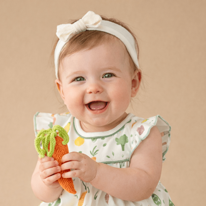 Carrot Toy - Magnolia BabyRattle