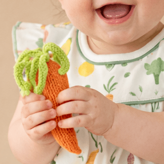 Carrot Toy - Magnolia BabyRattle