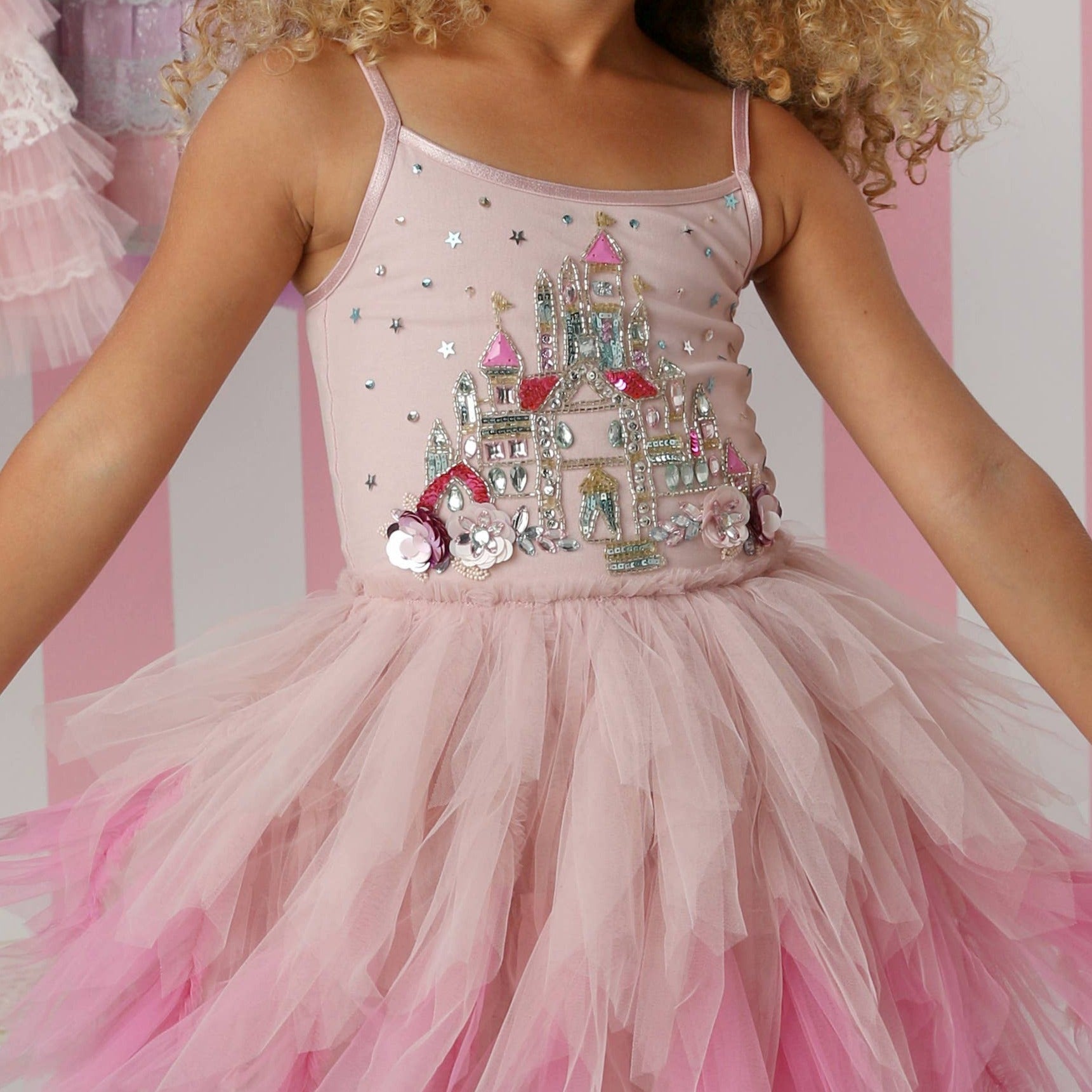 Castle Tutu Dress - Magnolia BabyDress