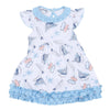 Catch Some Waves Toddler Flutters Dress - Magnolia BabyDress
