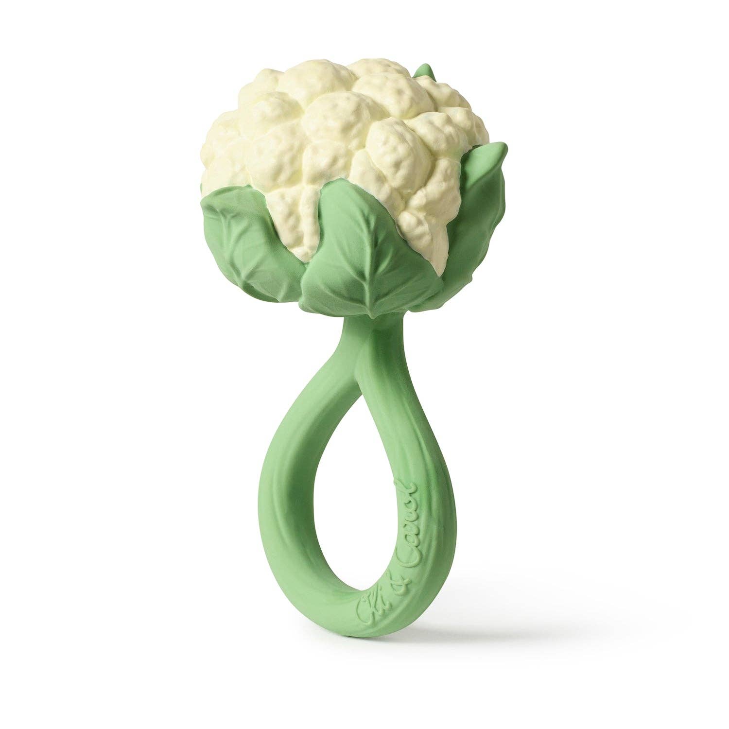 Cauliflower Teething Rattle - Magnolia BabyTeether