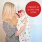 Baby Muslin Swaddle Blanket - Santa Claus Christmas
