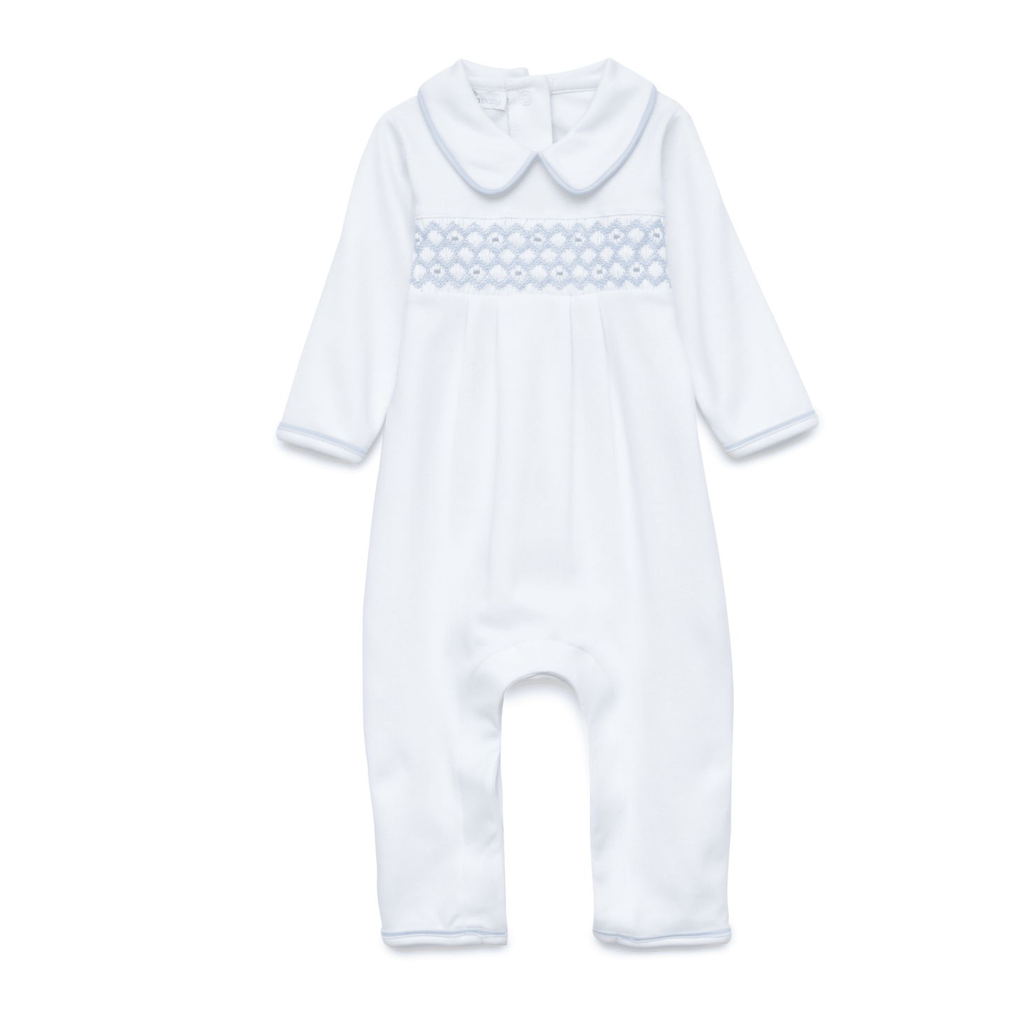Magnolia Baby_Charlie Smocked Playsuit_1
