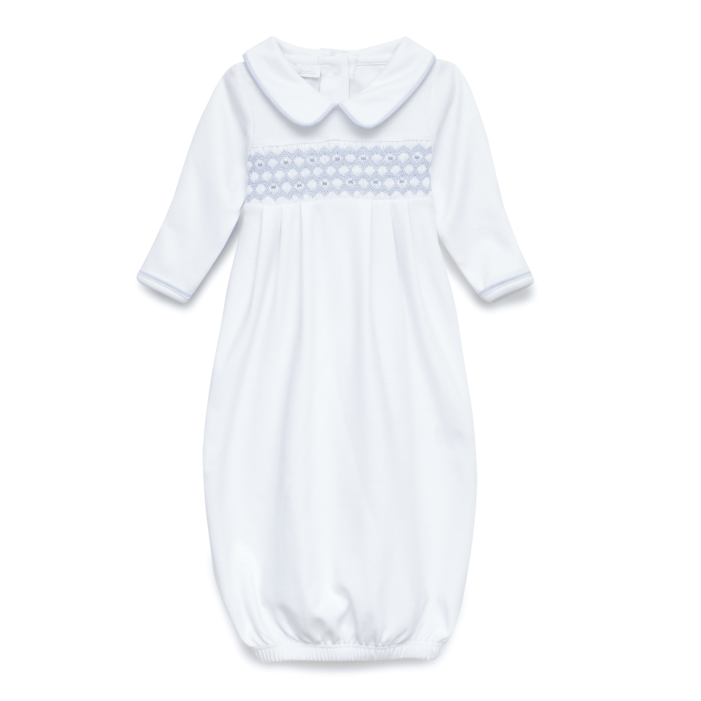 Magnolia Baby_Charlie Smocked Pleated Gown_1