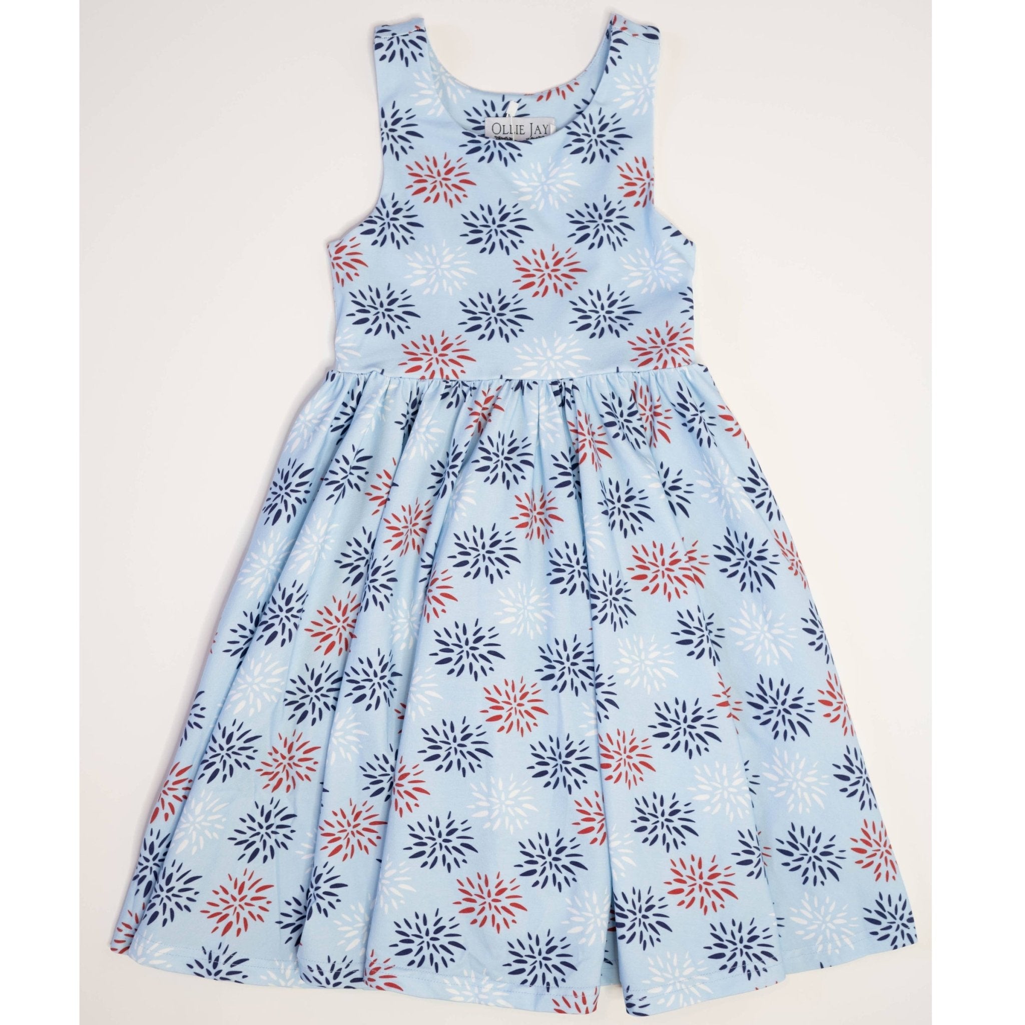 Charlotte Pocket Twirl 4th of July Dress - Magnolia BabyDress