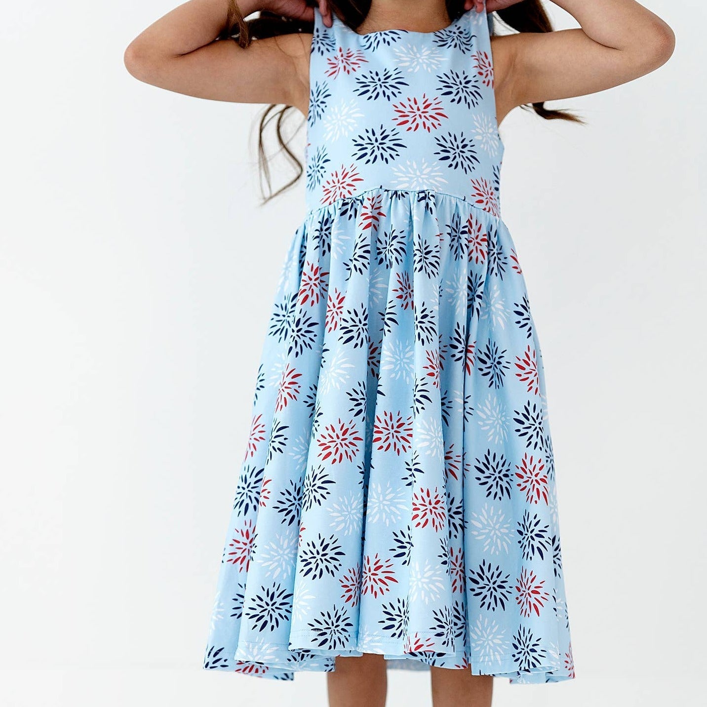 Charlotte Pocket Twirl 4th of July Dress - Magnolia BabyDress
