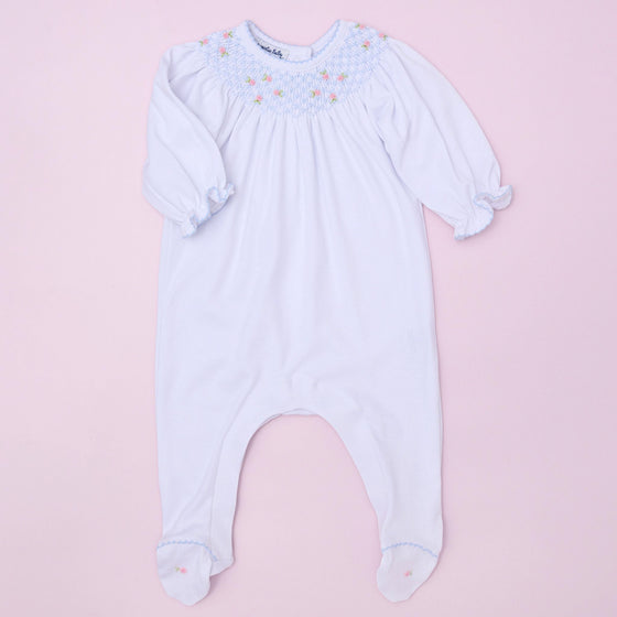 Charlotte's Classics Bishop Footie - Magnolia BabyFootie