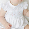 Charlotte's Classics Smocked Bubble - Sky Blue - Magnolia BabyBubble