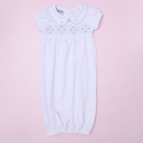 Charlotte's Classics Smocked Gown - Magnolia BabyGown