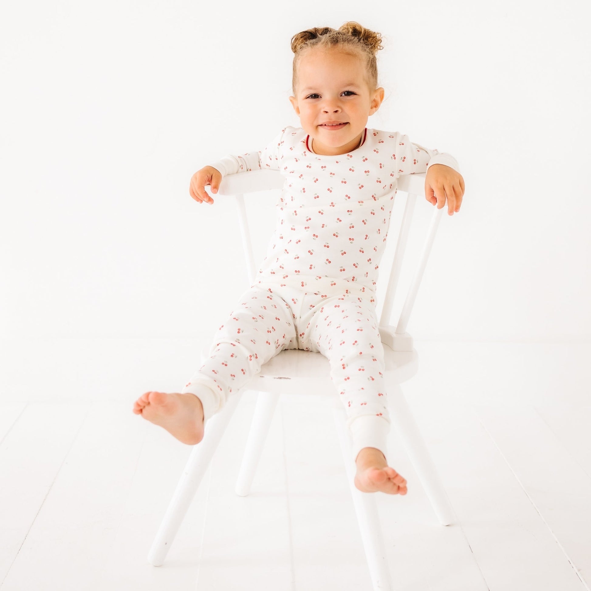 Cherry Grove Long Pajamas - Magnolia BabyLong Pajamas