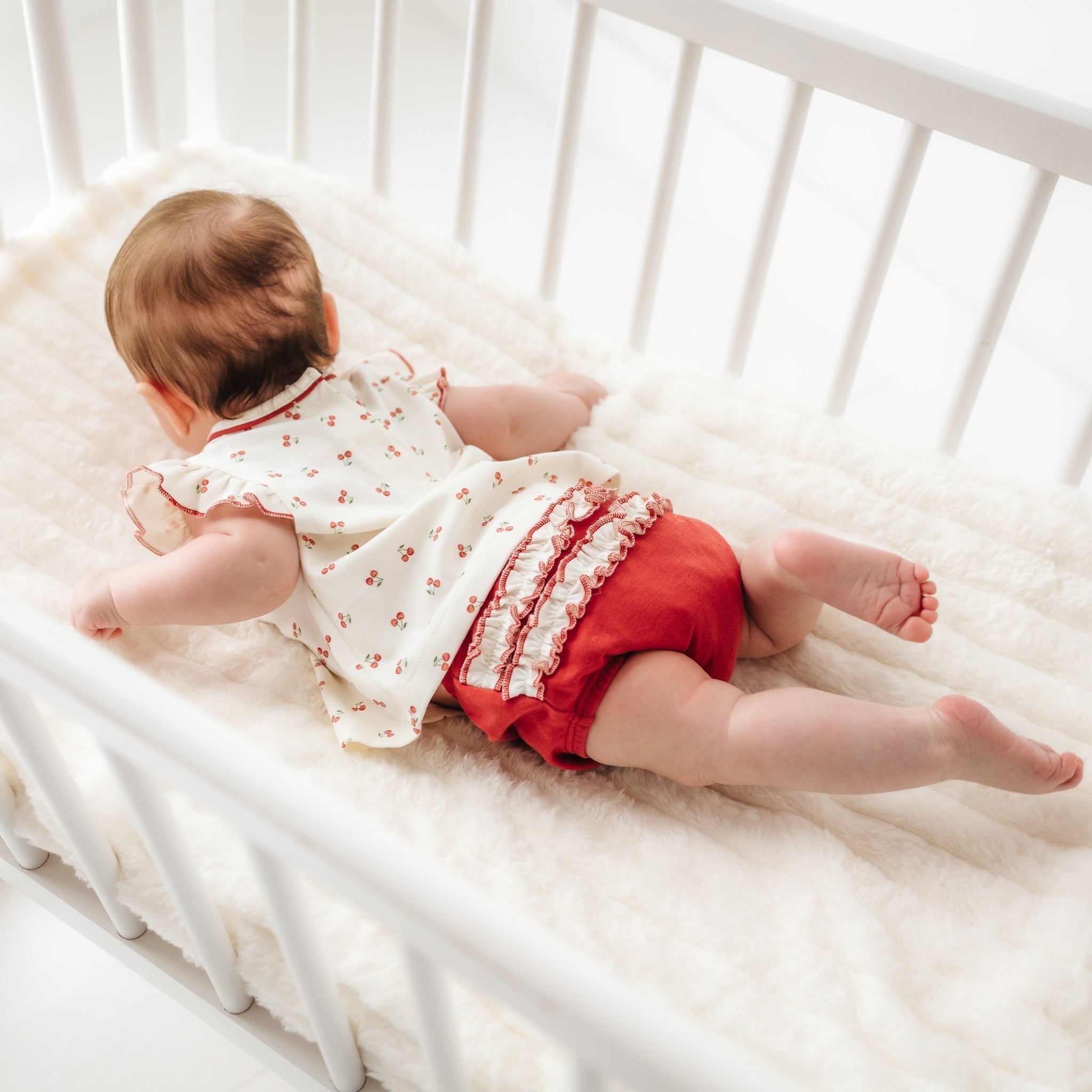 Cherry Grove Ruffle Diaper Cover Set - Magnolia BabyDiaper Cover