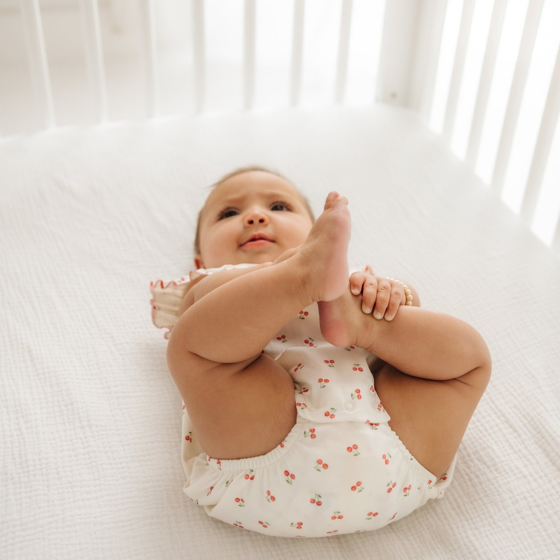 Cherry Grove Smocked Bubble - Magnolia BabyBubble