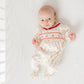 Cherry Grove Smocked Footie - Magnolia BabyFootie