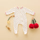 Cherry Grove Zip Footie - Magnolia BabyFootie