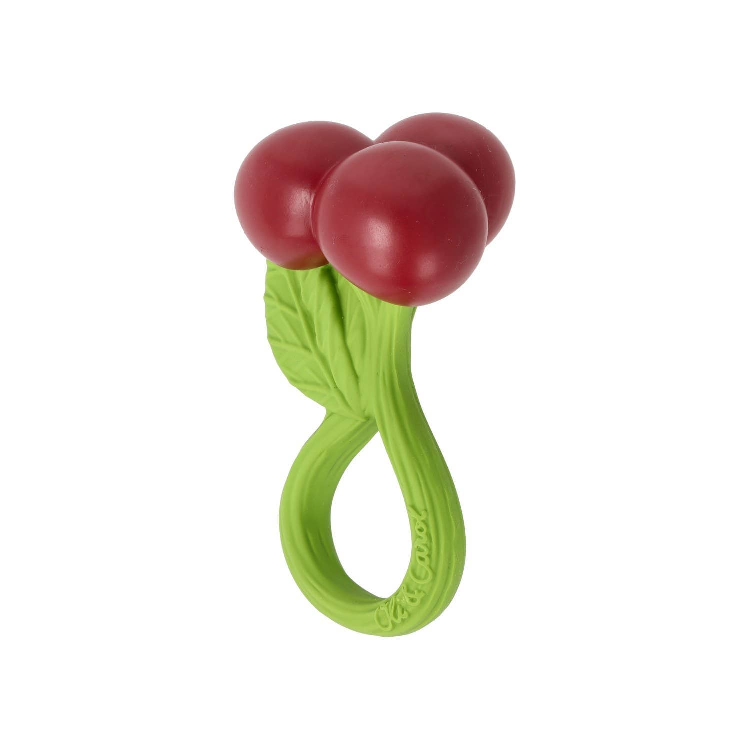 Cherry Teething Rattle - Magnolia BabyTeether